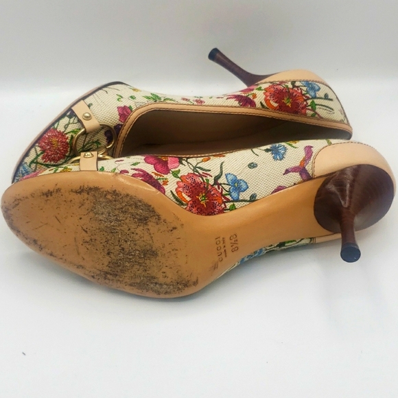 Gucci size 8 1/2 color multi USED 100% AUTHENTIC - Picture 7 of 10